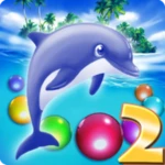 Logo of Dolphin Bubble Shooter 2 android Application 