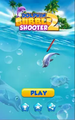 Dolphin Bubble Shooter 2 android App screenshot 1