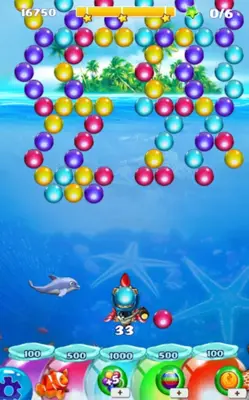 Dolphin Bubble Shooter 2 android App screenshot 3