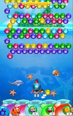 Dolphin Bubble Shooter 2 android App screenshot 4